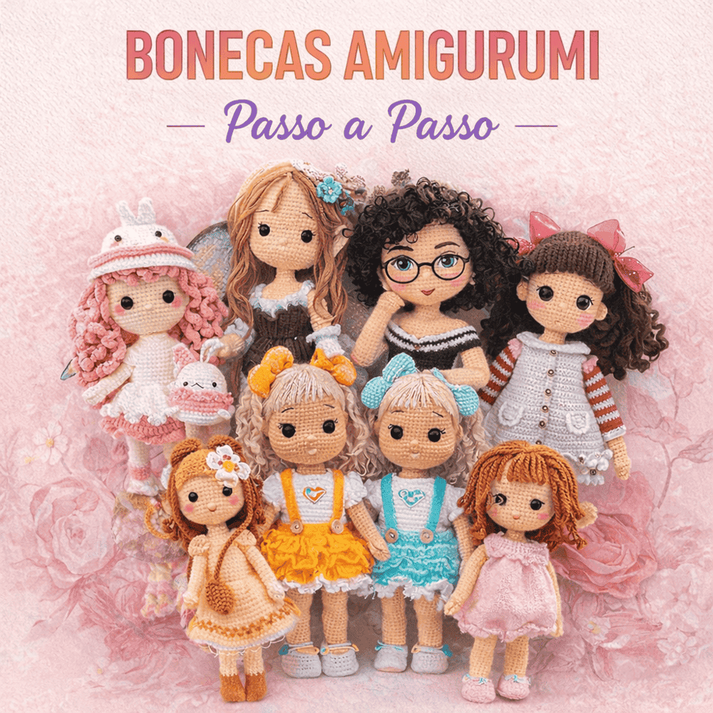 Bonecas Amigurumi Profissionais