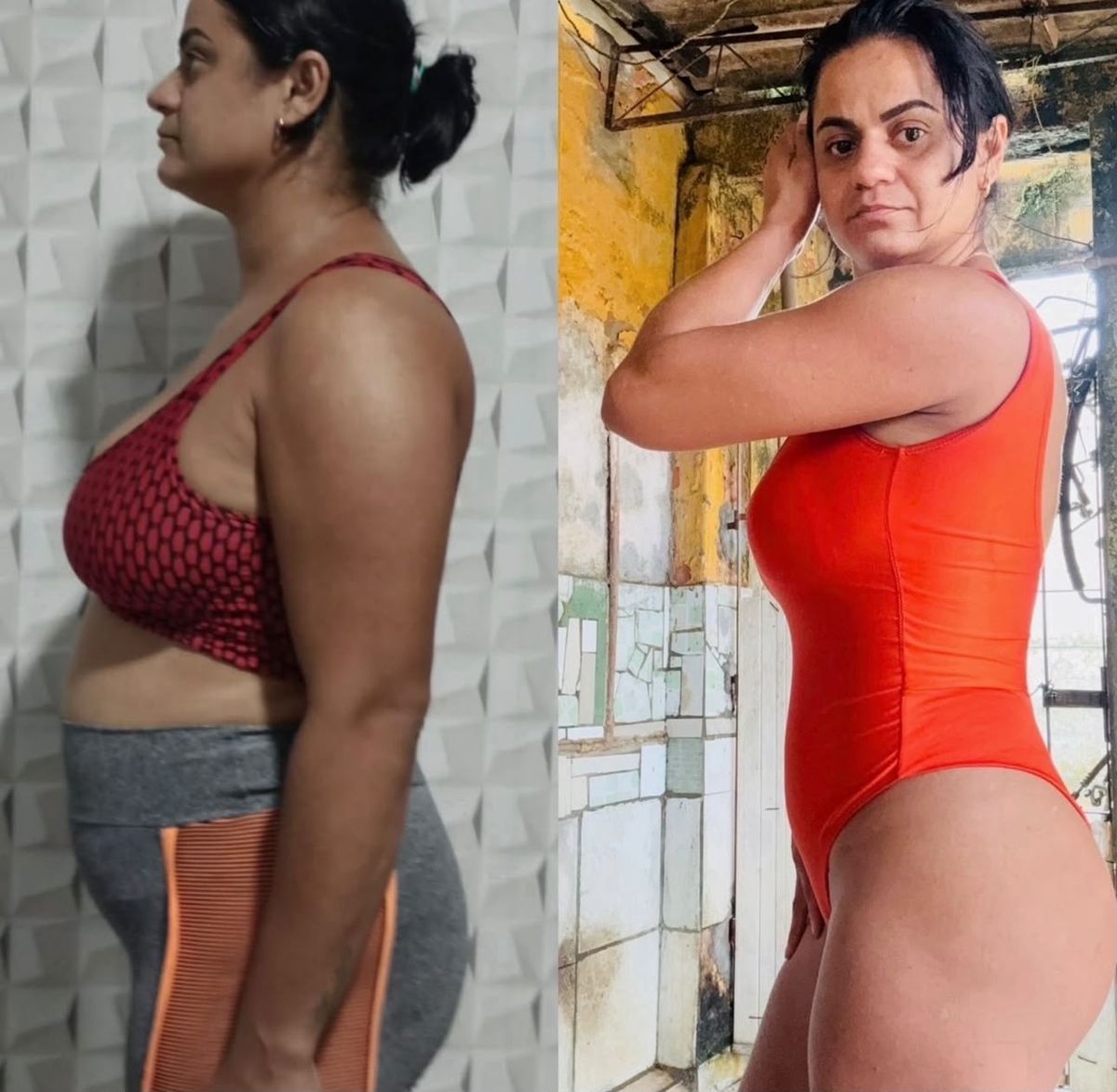 Antes e depois