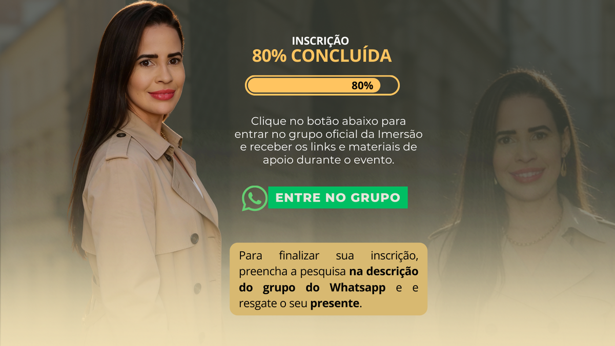 Entre no grupo