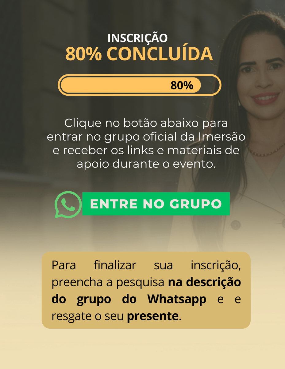 Entre no grupo