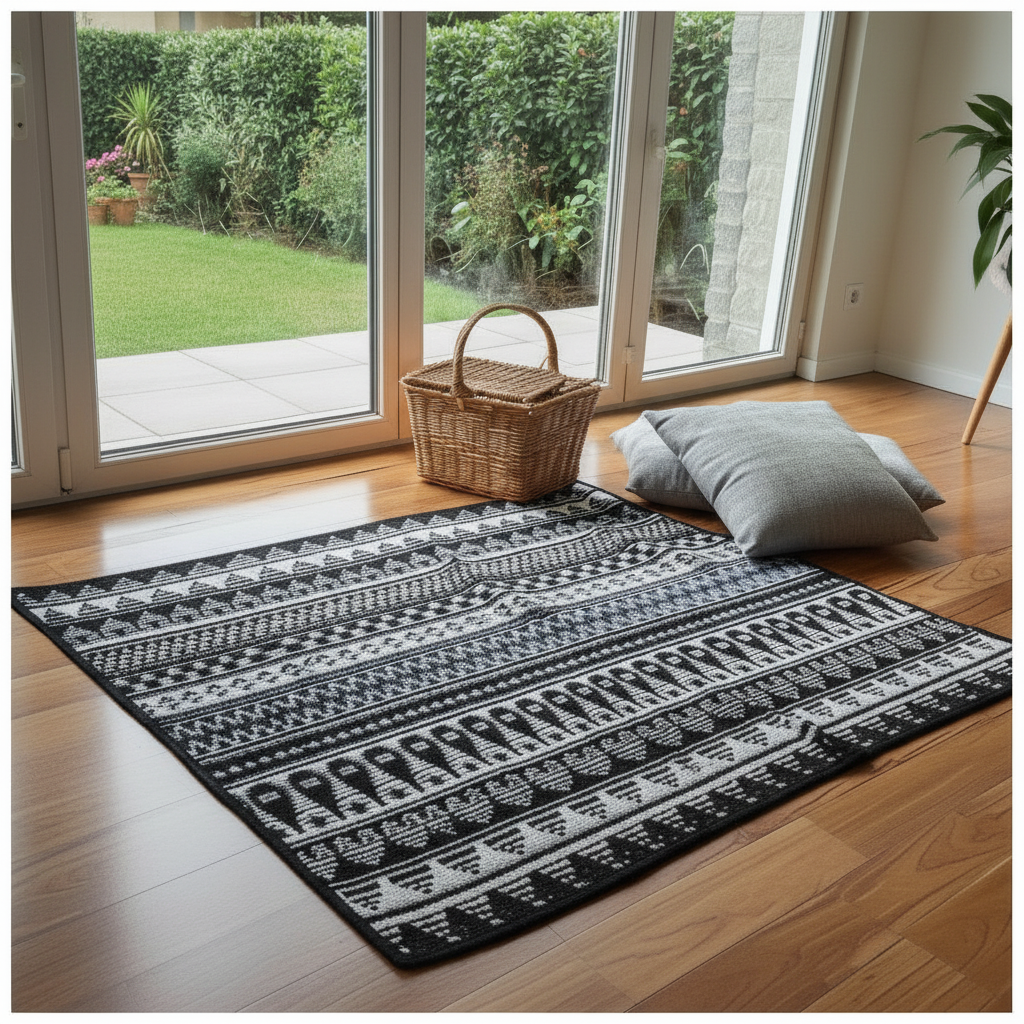 Peça de decoração em Mosaico Crochet