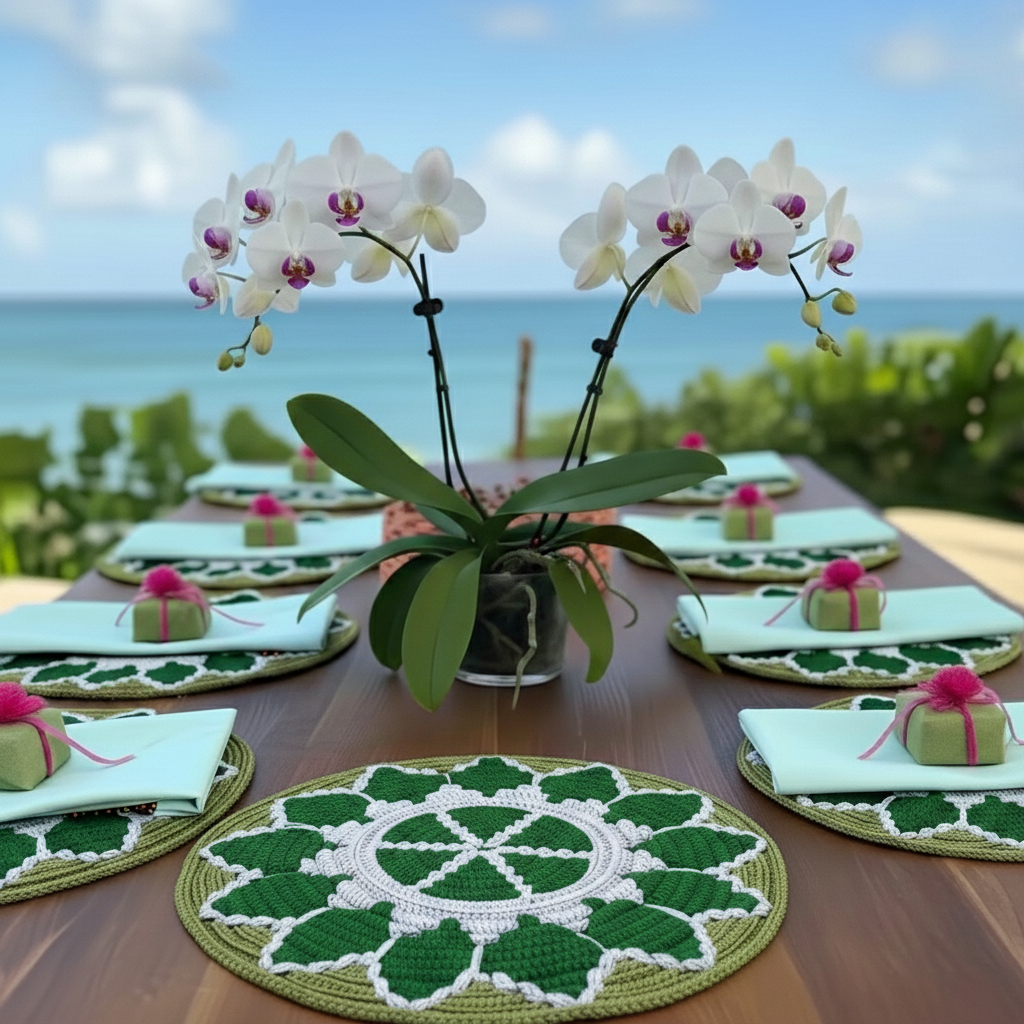 Regata Copamosa em Mosaico Crochet