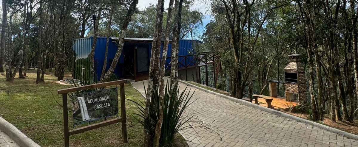 Vista complementar da acomodação Cascata