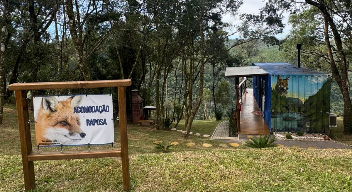 Vista complementar da acomodação Raposa