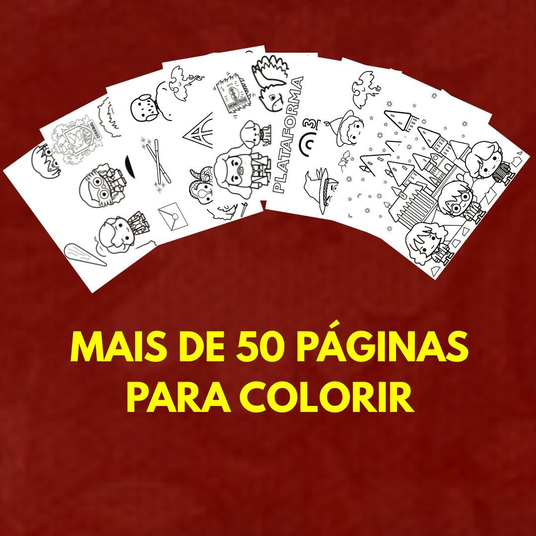Book Goodies para Colorir