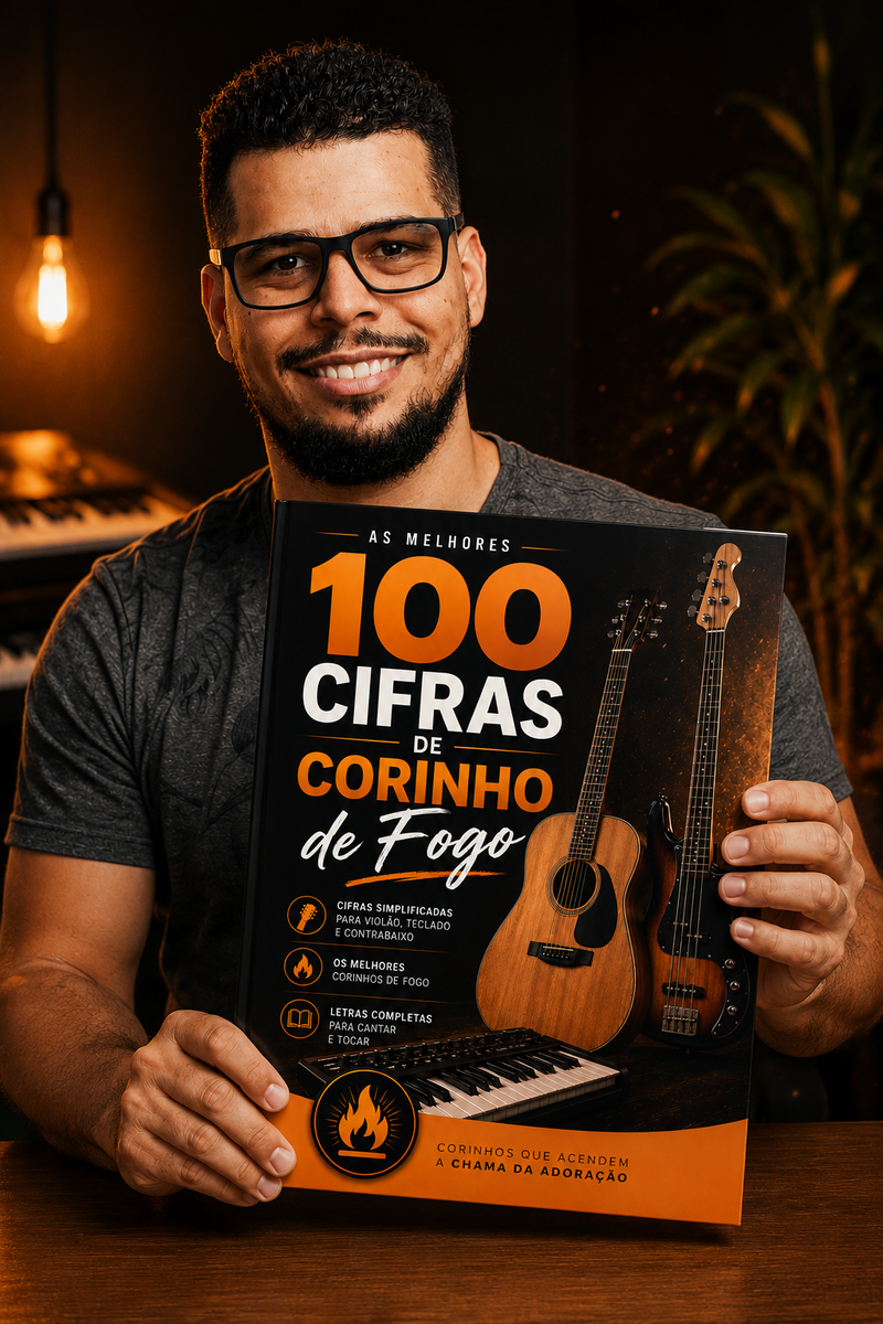 Capa da Apostila As Melhores 100 Cifras de Corinho de Fogo