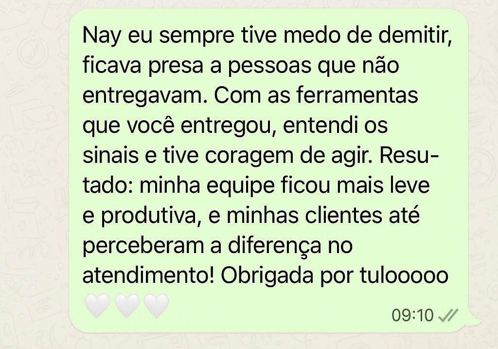 Depoimento de aluna 5