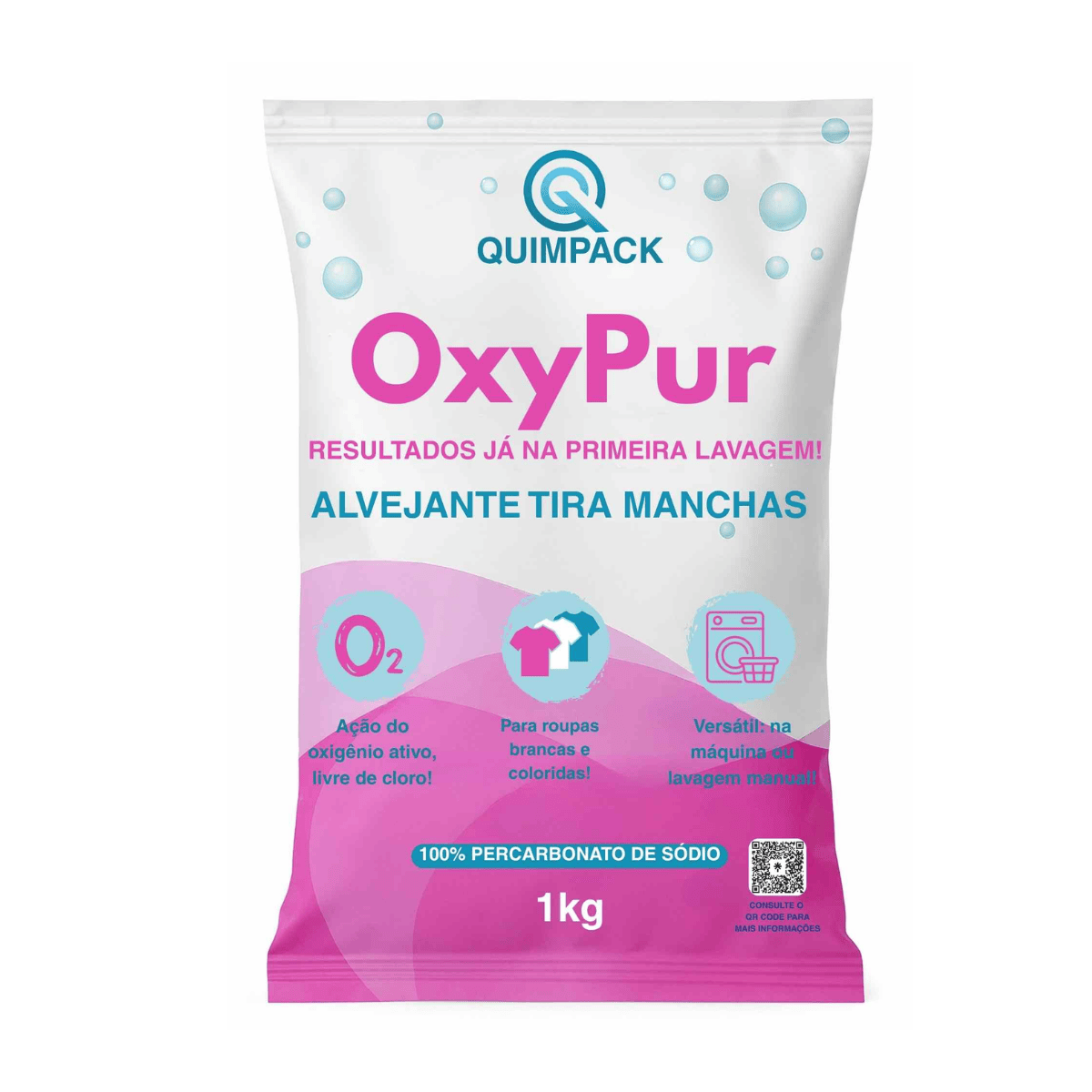 Embalagem OxyPur Percarbonato de Sódio