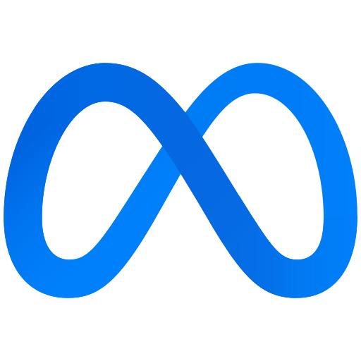 Logo Meta Ads — integra com SellFlux