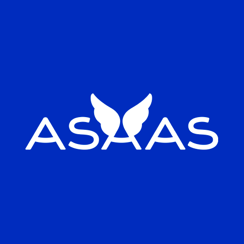 Logo Asaas — integra com SellFlux